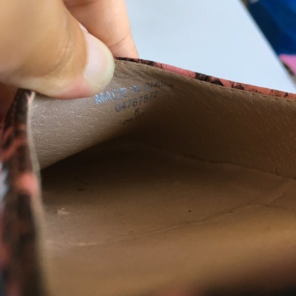 ASOS‎ Snakeskin Block Heel Shoes Ankle Strap - Picture 3 of 5